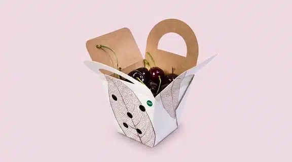 Open carton basket