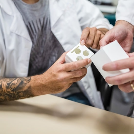 Allergies & vaccines carton packaging