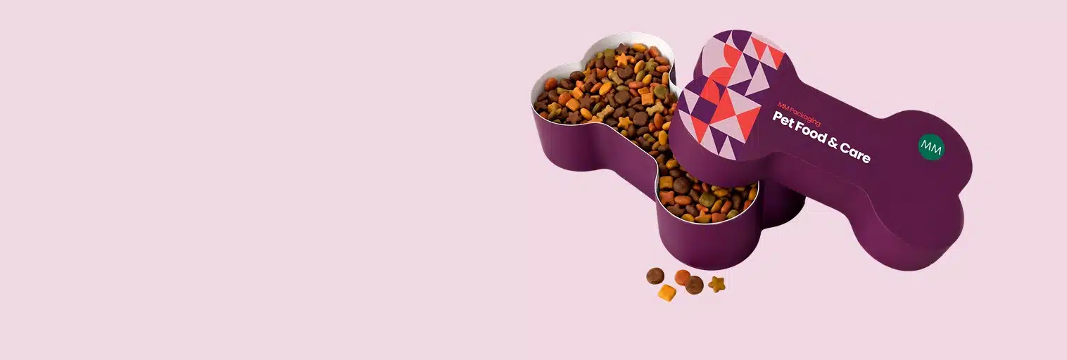 Pet food packaging