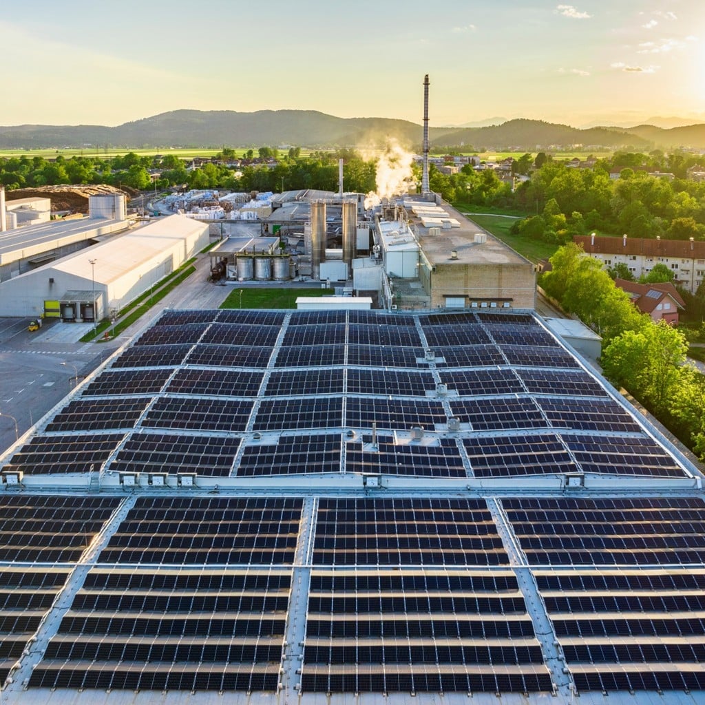 The solar power plant at MM Kolicevo supports the mill’s transition to renewable energy and contributes to reducing the carbon footprint of fibre-based packaging production.