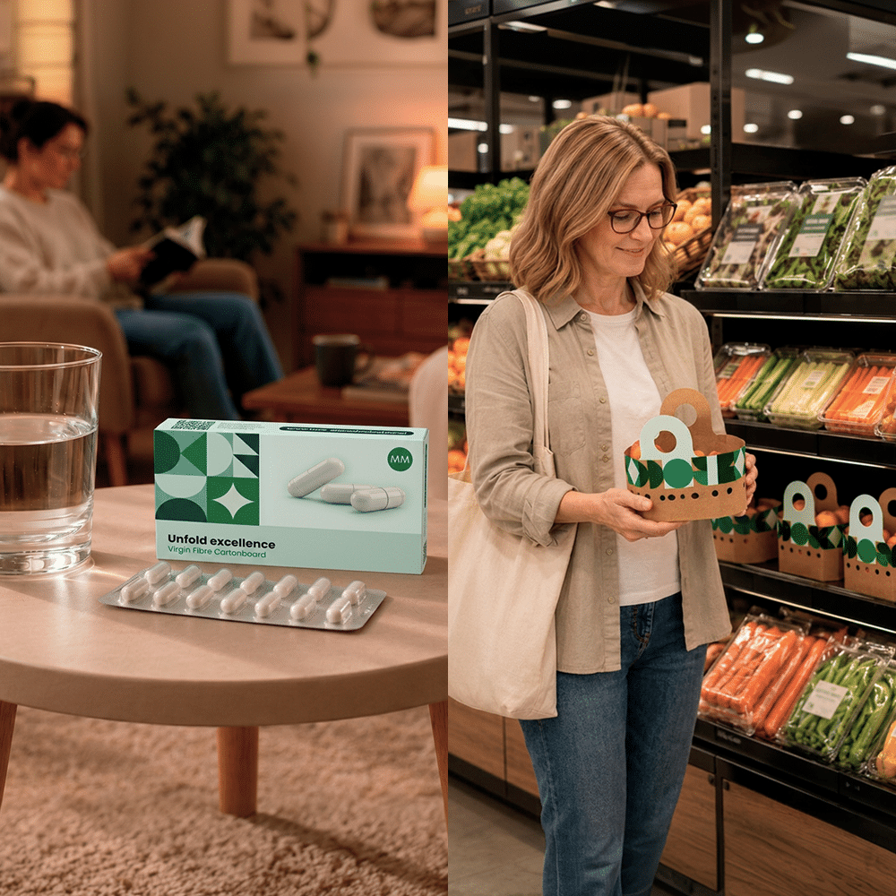Virgin and recycled fibre cartonboard – tailored solutions for different packaging requirements
